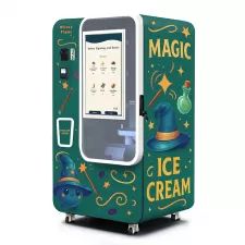 Huaxin Smart Ice Cream Distributor - Commerciale automatico ad alta efficienza a bassa energia con telecomando e 59 sapori